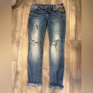 Women’s miss me 31 cuffed skinny jeans